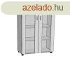 Szekrny 3 rendezs F-3R.02-80, 80x40x107,5 vlgosbarna
