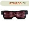 Vilgt LED kijelzs parti szemveg szrakozshoz s esemn