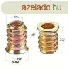 40db M6 Btor Csavar Anyval