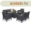 Venus Large 7 szemlyes kerti btor garnitra