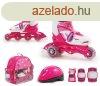 Grkorcsolya szett llthat 2 in 1 tanul, 30-33 rzsaszn 