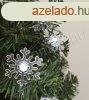 Hpehely dekorcis szett, karcsonyi LED fnyfzrhez Deco1