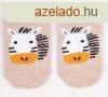 Yo! Baby pamut zokni 6-9 h - Zebra
