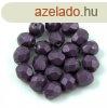 Cseh csiszolt goly gyngy - saturated metallic tawny port -