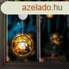 Halloween-i 3D dekorlmpa - 14 melegfehr LED - elemes (5814