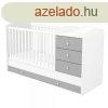 Timba Erik 3 Fikos Kombinlt kisgy (60x120-as) - Ezst-Feh