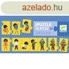 Djeco Sorozatkirak puzzle, ltzkds, 10 db