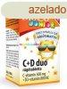 C+D DUO JUNIOR Csaldi csomag 100 db rgtabletta, 500 mg C-