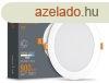 Videx 12 W-os sllyesztett natr fehr  kr alak LED-es men