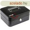 Pnz kazetta 200x160x90mm kulcsos fekete