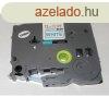 Utngyrtott Brother TZE-233 fehr alapon kk bet P-Touch k