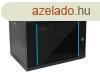 Techson 600  450 mly 6U magas, fali 19"-os rackszekr