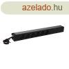 Legrand eloszt - (PDU), 19", 1U, 6 aljzat, gyermekvde