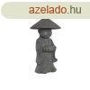 Dekoratv Figura Home ESPRIT Szrke Szerzetes Keleti 30 x 30