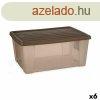 Troldoboz fedllel Stefanplast Elegance Barna Manyag 29 x