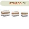 Kosr kszlet DKD Home Decor Fehr Termszetes rost 36 x 27 