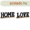 Dekoratv Figura DKD Home Decor Fekete Barna 40 x 5 x 15 cm 