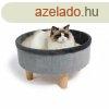 Macskagy MPETS ROUND Szrke 47 x 47 x 26 cm MOST 53096 HELY