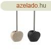 WC-kefe Home ESPRIT Szrke Krmszn Gyanta Rozsdamentes acl