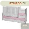 Lorelli Maxi Plus kombi gy 70x160 -Orchid & Orchid Pink