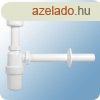 Styron vizelde szifon 32 mm egyenes