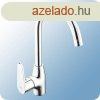 Ferro Algeo egykaros ll mosogat csaptelep forgathat ves