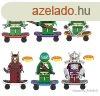 6 db-os Tini nindzsa teknck mini figura szett