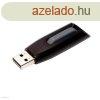 USB drive 16GB, USB 3.0, VERBATIM "V3", fekete-sz