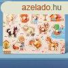 Montessori fejleszt fa puzzle jtk