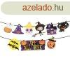 Halloween-i dekoratv papr girland - tbbfle motvummal, 3