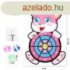 Tpzras clbadob tbla szett, ajndk labdval, beltri 