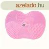 Vilgos pink szilikon alma alak srol lap tapadkoronggal,