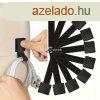 10 darabos szrke kbelrgzt kszlet, rasztal alatti kb