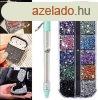 Dekorcis kszlet 2000 darab dszt strasszkvel s applik