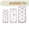 Geometriai tortadíszítő forma készlet - Rombusz alakú (3 dar