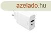 FIXED hlzati tlt USB-C s USB kimenettel, PD, 30W, fehr