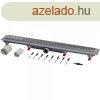 FixTrend Medium 750 rozsdamentes zuhanyfolyka, 750mm, matt
