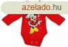 AB Hossz ujj pamut body - Piros - Karcsonyi Minnie egr (