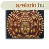 Buddha Mandala Festmny - Arany Brokt Hats