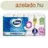 Toalettpapr 3 rteg 100% cellulz 16 tekercs/csomag Delica