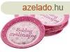Szlinapi paprtnyr 6 darabos - 23 cm, pink