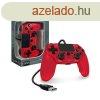CIRKA NUFORCE PS4/PC/Mac Vezetkes kontroller, Piros