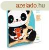 Fa puzzle - Panda, 9 db-os - Puzzlo Panda