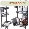 Konyhai rendszerez 60cm - fekete