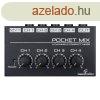SOUNDSATION POCKET-MIX - 4 csatorns mini mixer adapterrel