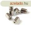 Rozsdamentes acl - kztes elem - szgletes cs - 8x5.5mm