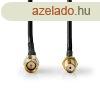 Nedis CSGL02010BK10 SMA kbel, 50 Ohm, 1m