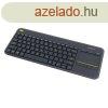 Logitech K400 Plus Touchpad HUN fekete vezetk nlkli bille