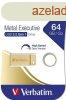 Pendrive, 64GB, USB 3.2, VERBATIM "Executive Metal"