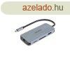 Dicota USB-C 8-in-1 Multi Hub 4K PD 100W Silver